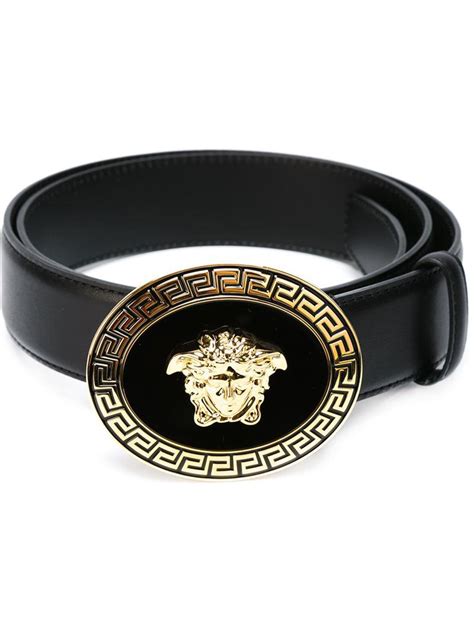 versace jeans logo buckle belt|versace men's belts on clearance.